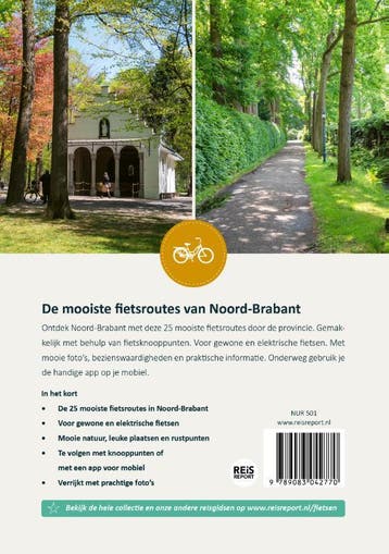 Noord-Brabant - De 25 mooiste fietsroutes / REiSREPORT, Verzenden, Zo goed als nieuw, Marlou Jacobs