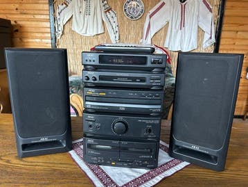 Akai - AX-520 / CD-520 / TP-520 / SR-520 Hifi-set - Diverse, Nieuw
