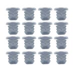 Set van 100 PVC dopjes, pluggen (binnenkant, rond, 5.0 mm,, Ophalen of Verzenden, Nieuw