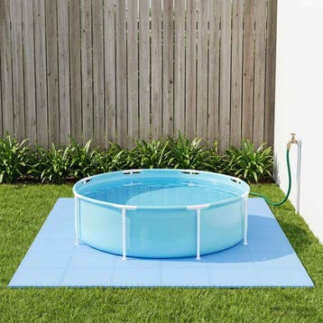 vidaXL Zwembad Grondmat 24 st Blauw 8,64 m² EVA Schuim, Verzenden, Nieuw