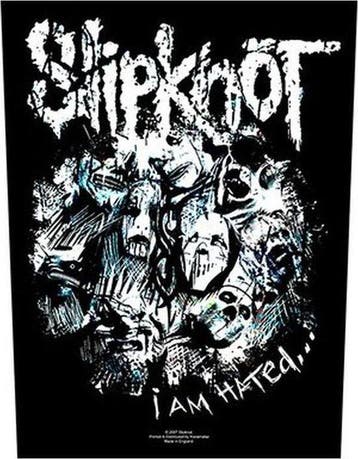 Slipknot - I Am Hated - Backpatch officiële merchandise, Ophalen of Verzenden, Nieuw, Kleding