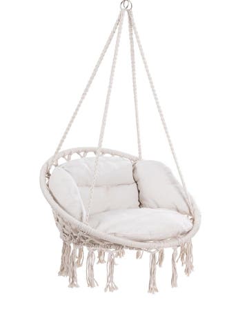 Hangstoel Crème 80x60x140cm (Stoelen, Tafels-Stoelen), Verzenden, Nieuw