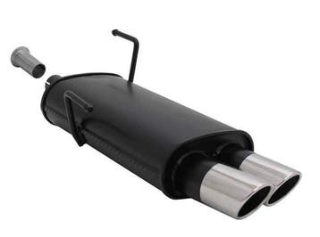 Novus sportuitlaat Peugeot 206, 206CC 2x76mm SR-Design, Auto-onderdelen, Verzenden, Nieuw