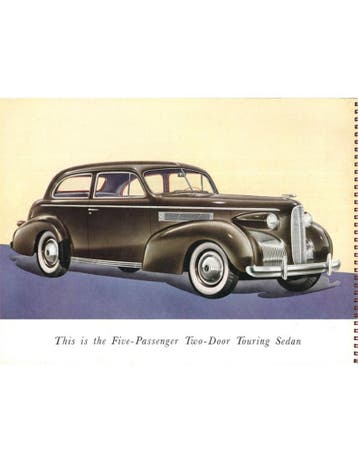 1938 LA SALLE V-8 BROCHURE ENGELS (USA), Nieuw, Author