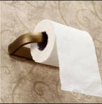 Landelijke bronskleurige wc-rol houder, Doe-het-zelf en Verbouw, Sanitair, Verzenden, Nieuw, Overige typen
