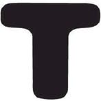 Thule Yepp abc letter T, Verzenden, Nieuw