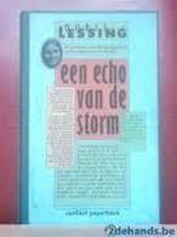 Een echo van de storm / Contact paperback - Lessing, Boeken, Verzenden, Gelezen, Lessing