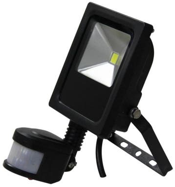 10W PIR LED Schijnwerper  wit 4000K Slim, Ophalen of Verzenden, Nieuw