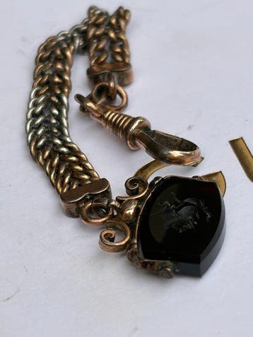 Ketting Leotina Vittoriana Hoge Collectie 1870: Draaiend