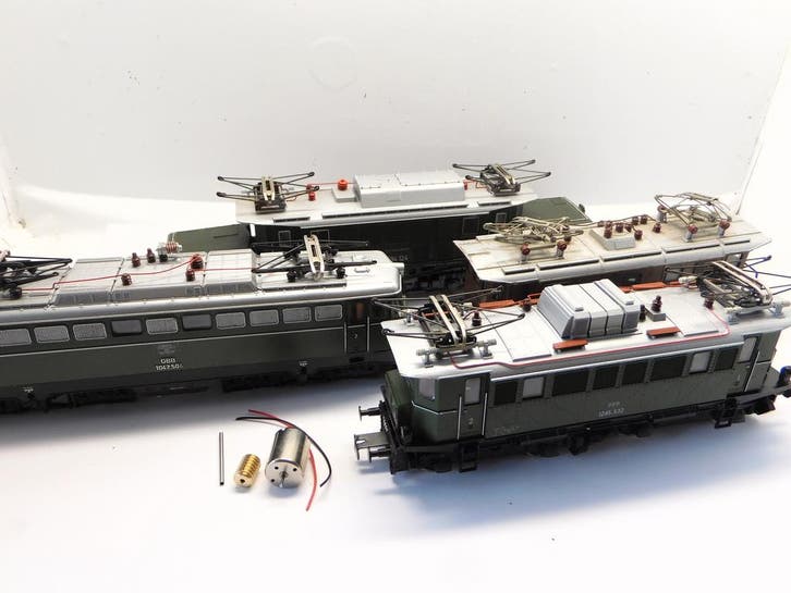 micromotor HLI017G Liliput E 18, E 45, E 94, V 160, u.a., Hobby en Vrije tijd, Modeltreinen | H0, Gelijkstroom, Overige typen