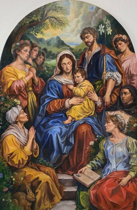 Marco Vaccaro - Madonna dellOrto, Antiek en Kunst, Kunst | Schilderijen | Modern