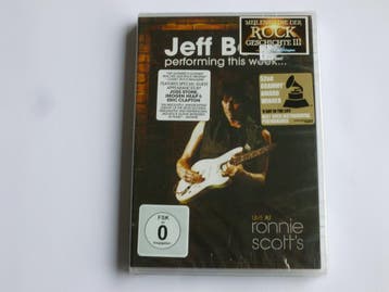 Jeff Beck - Live at Ronnie Scotts (DVD) Nieuw, Ophalen of Verzenden, Zo goed als nieuw