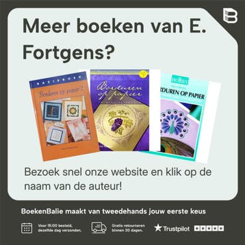101 Ideeën voor borduren op papier - E. Fortgens, Verzenden, Zo goed als nieuw, E. Fortgens