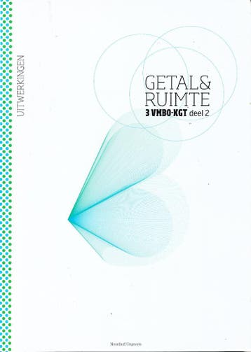 Getal en Ruimte 3 Uitwerkingen deel 2 10e editie VMBO-KGT, Verzenden, Nieuw