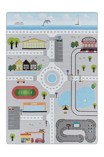 Speelkleed | Play | Speelstraat | Grijs | 160x230 cm, Verzenden, Nieuw