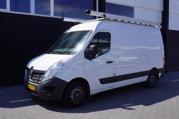 Renault Master 2.3 dCi 130PK L2H2 EURO 6, Stof, Gebruikt, Renault, Wit