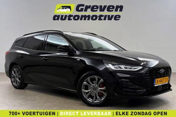 Ford Focus 1.0 EcoBoost Hybrid ST Line | Camera | Carplay |, Euro 6, Zwart, Handgeschakeld, Nieuw