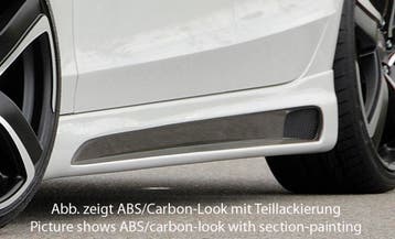 Rieger side skirt | A4 (B8/B81): 11.07- - Lim., Avant    A4, Verzenden, Nieuw, Audi