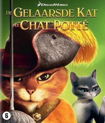 Gelaarsde kat (Blu-ray), Verzenden, Nieuw in verpakking