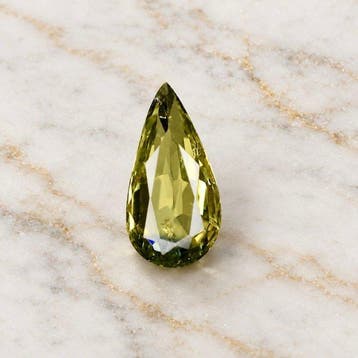 Zonder minimumprijs Groen, Geel Saffier - 1.04 ct -, Sieraden, Tassen en Uiterlijk, Nieuw