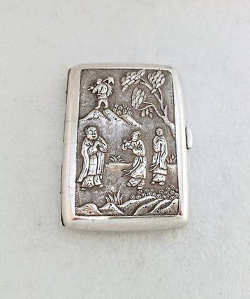 Chinese Export - Doos - .900 zilver