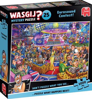 Wasgij Mystery 25 - Eurosound Contest (1000 stukjes) | Jumbo, Verzenden, Nieuw