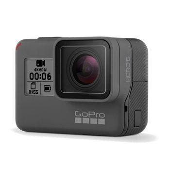 GoPro HERO6 Black Action Camera - Zwart (excl. Frame), Verzenden, Zo goed als nieuw