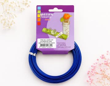1 rol Vaessen Creative aluminiumdraad 1 mm × 10 meter – R, Ophalen of Verzenden, Nieuw, Kraal