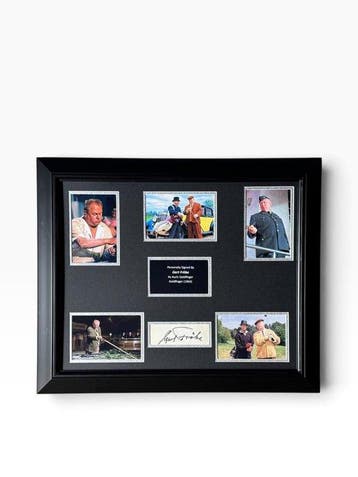 James Bond 007: Goldfinger - Gert Fröbe Signed Framed, Nieuw
