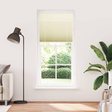 vidaXL Plissé rolgordijn 100x200 cm stofbreedte 99,4cm, Verzenden, Nieuw, Crème