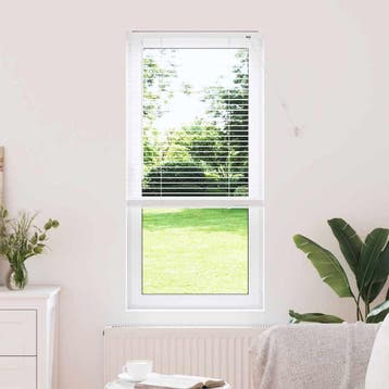 vidaXL Venetiaanse jaloezie Wit 175 x 60 cm 25 mm Aluminium, Verzenden, Nieuw, Wit