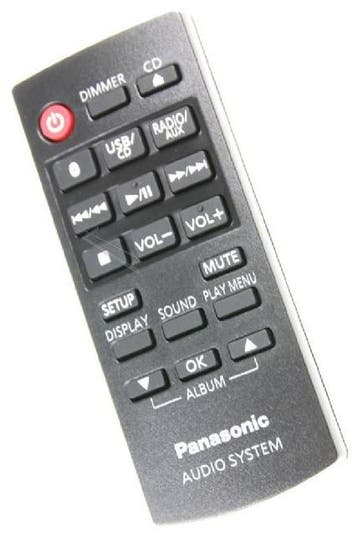 Afstandsbediening Panasonic SA-UX100, Ophalen of Verzenden, Nieuw, Origineel