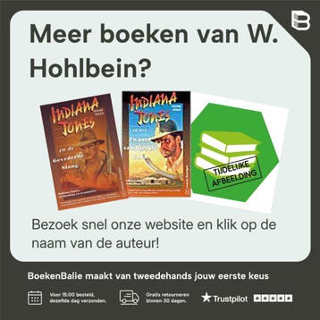 INDIANA JONES EN HET VERLOREN VOLK - W. Hohlbein, Verzenden, Gelezen, W. Hohlbein
