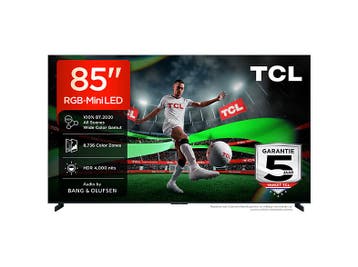 Tcl - RGB MINI LED 80-89 Ultra HD 4K TV - 85 inch, Audio, Tv en Foto, Televisies, Overige merken, Verzenden, Nieuw, 100 cm of meer