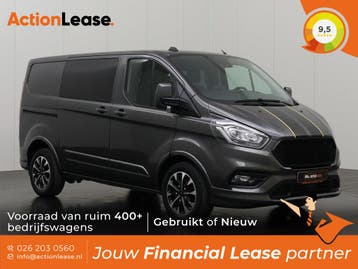Ford Transit Custom Dubbel cabine L1 H1 2023 Diesel, Automaat, Diesel, Nieuw, Zilver of Grijs