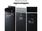 FlinQ Senzaro 60L - Prullenbak - Automatische Sluiting -, Verzenden, Nieuw