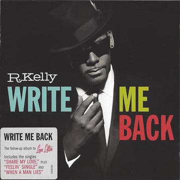 cd - R. Kelly - Write Me Back, Cd's en Dvd's, Verzenden, Zo goed als nieuw