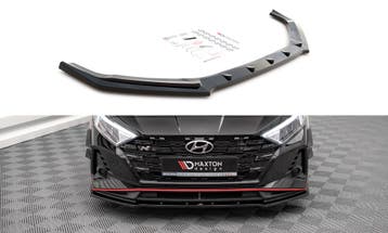 Voorspoiler V.1 Hyundai I20 N Mk3 Glans Zwart, Ophalen of Verzenden, Nieuw