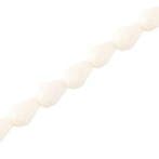 10 x Top facet druppel 3x6mm Light beige (Glaskralen), Ophalen of Verzenden, Nieuw, Kraal