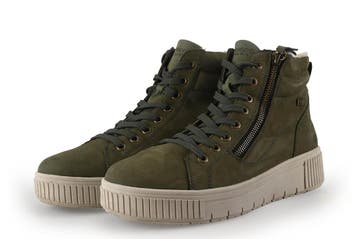 Remonte Veterboots in maat 41 Groen, Kleding | Dames, Schoenen, Verzenden, Overige typen, Remonte, Zo goed als nieuw