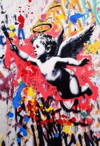 Golden Boy (2000) - URBAN GENESIS - Original painting -