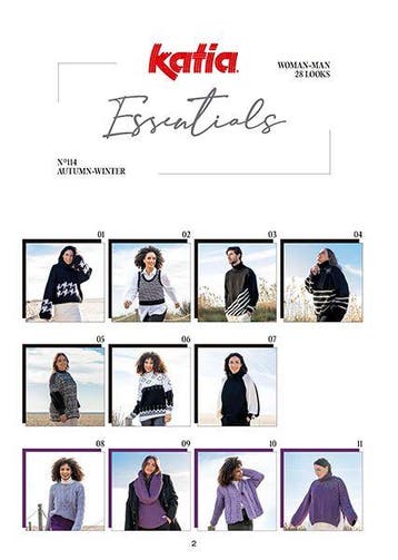 Katia Essentials no. 114 - Herfst/Winter, Tijdschrift, Hobby en Vrije tijd, Breien en Haken, Ophalen of Verzenden, Nieuw