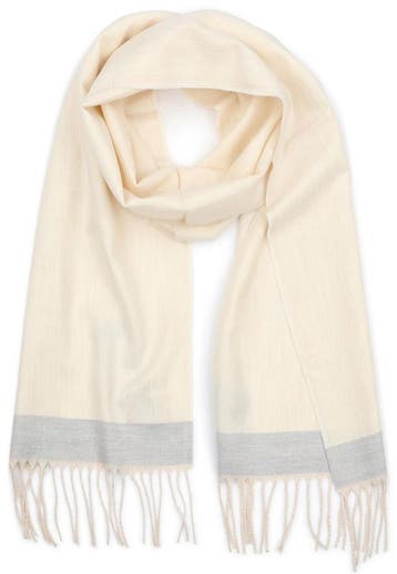 Suitable Sjaal Softfeel Ecru maat one size Heren, Verzenden, Nieuw, Suitable