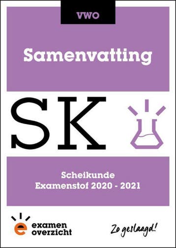ExamenOverzicht - Samenvatting Scheikunde VWO 9789493190399, Verzenden, Gelezen, ExamenOverzicht