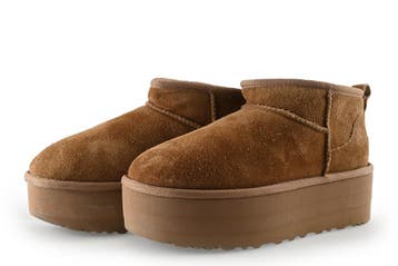 Ugg Enkellaarzen in maat 38 Beige, Kleding | Dames, Verzenden, Beige, Lage of Enkellaarzen, Zo goed als nieuw