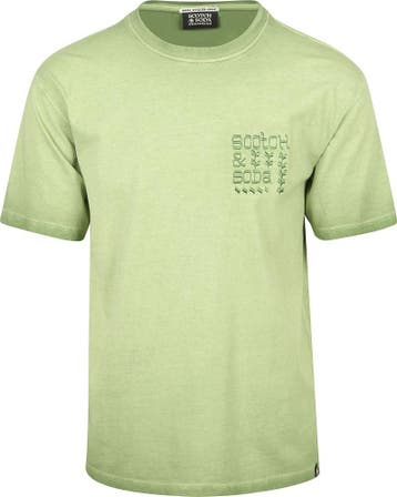 Scotch And Soda T-Shirt Groen maat M Heren, Kleding | Heren, T-shirts, Scotch and Soda, Nieuw, Groen, Verzenden