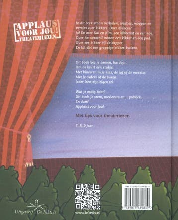 Kikkers, kikkers en nog meer kikkers / Applaus voor jou!, Boeken, Verzenden, Zo goed als nieuw, Erik van Os