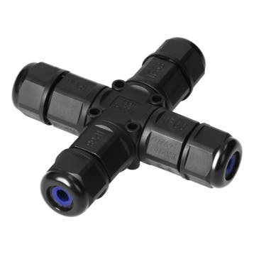 Waterdichte kabelverbinder - UL94 V1 - X splitter - 3x4mm², Ophalen of Verzenden, Nieuw