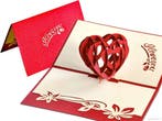 I Love You met groot rood hart - voor je lief of voor moe..., Diversen, Verzenden, Nieuw