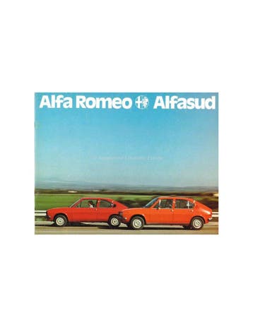 1977 ALFA ROMEO ALFASUD BROCHURE FRANS, Nieuw, Alfa Romeo, Author